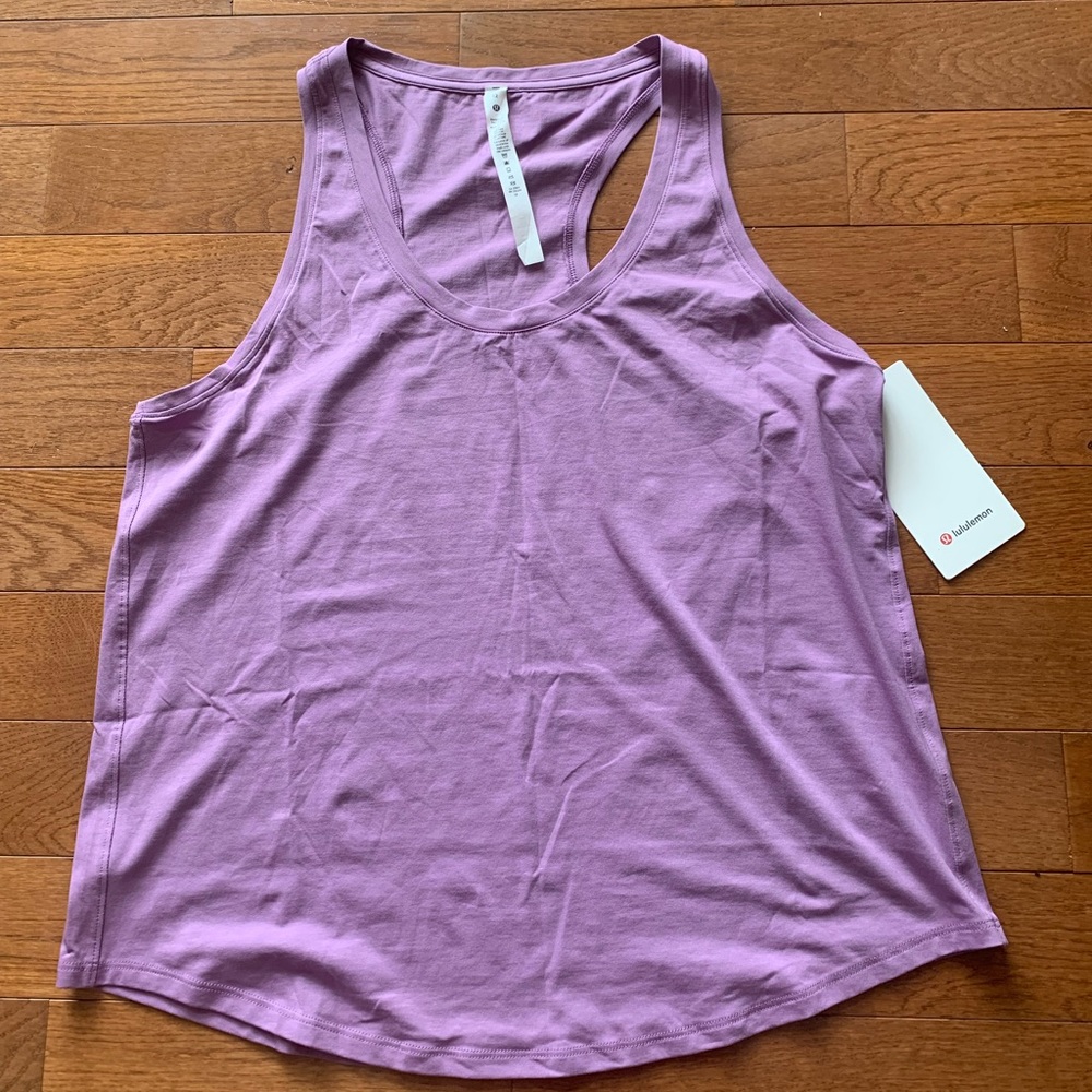 💜LULULEMON LOVE TANK TOP-WISTERIA PURPLE, 12💜 - Picture 2 of 13